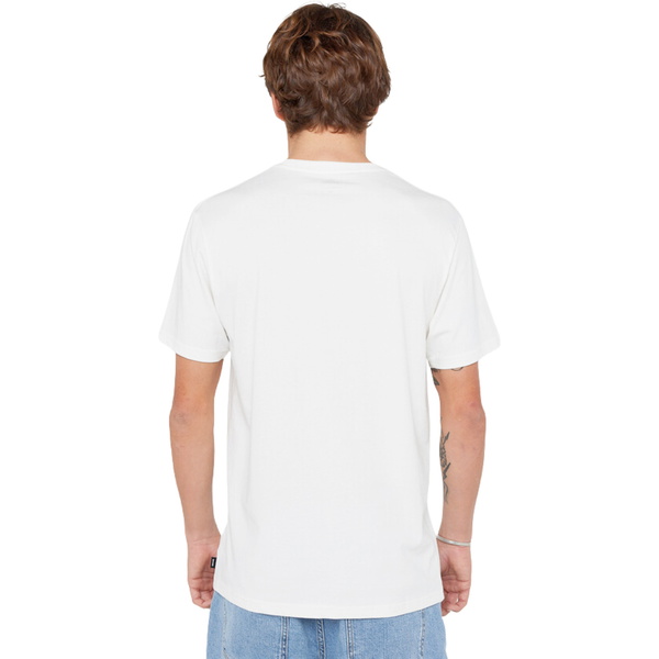 2025 Rip Curl Mens Sportline Badge Tee 0TLMTE - Bone